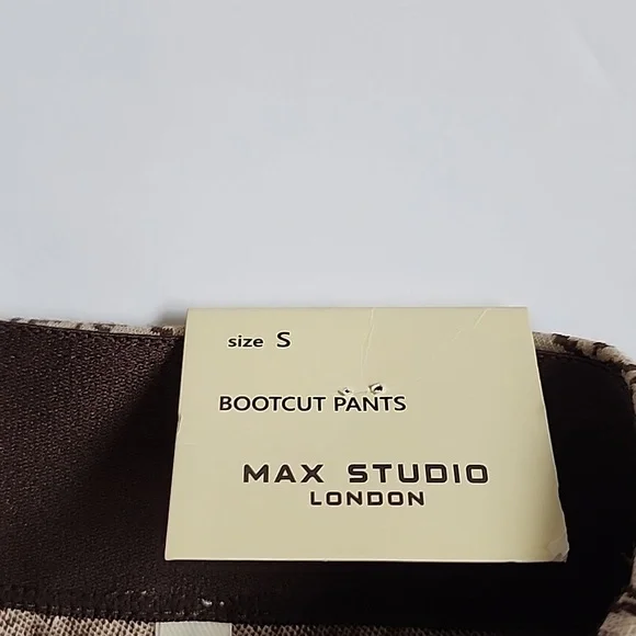 Max Studio Mid Rise Bootcut Trouser Pants - Picture 9 of 14